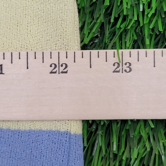 Vintage 90s Chemise Lacoste Polo Shirt Large 22x28 Stripes - Picture 4 of 13